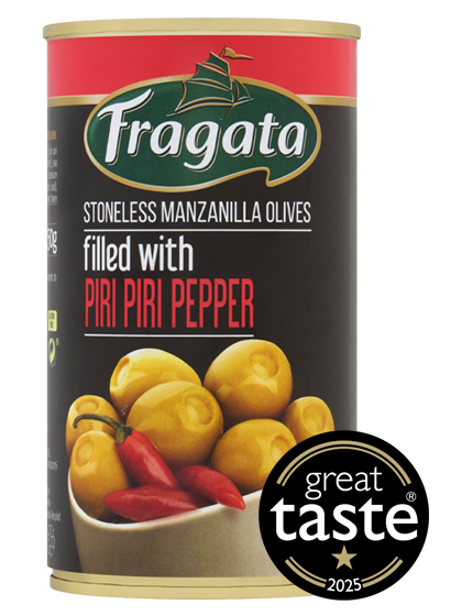 Olives Stuffed with PIri Piri Pepper