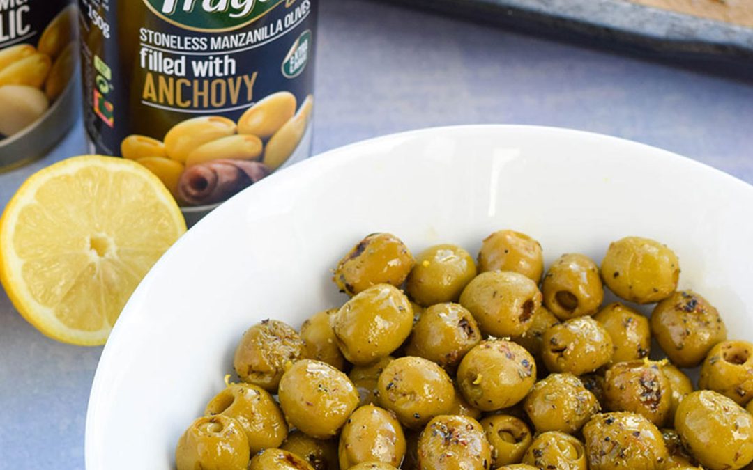 Sicilian Grilled Olives
