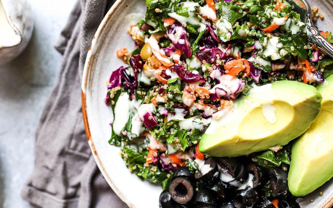 Perfect Picnic Quinoa & Olive Salad