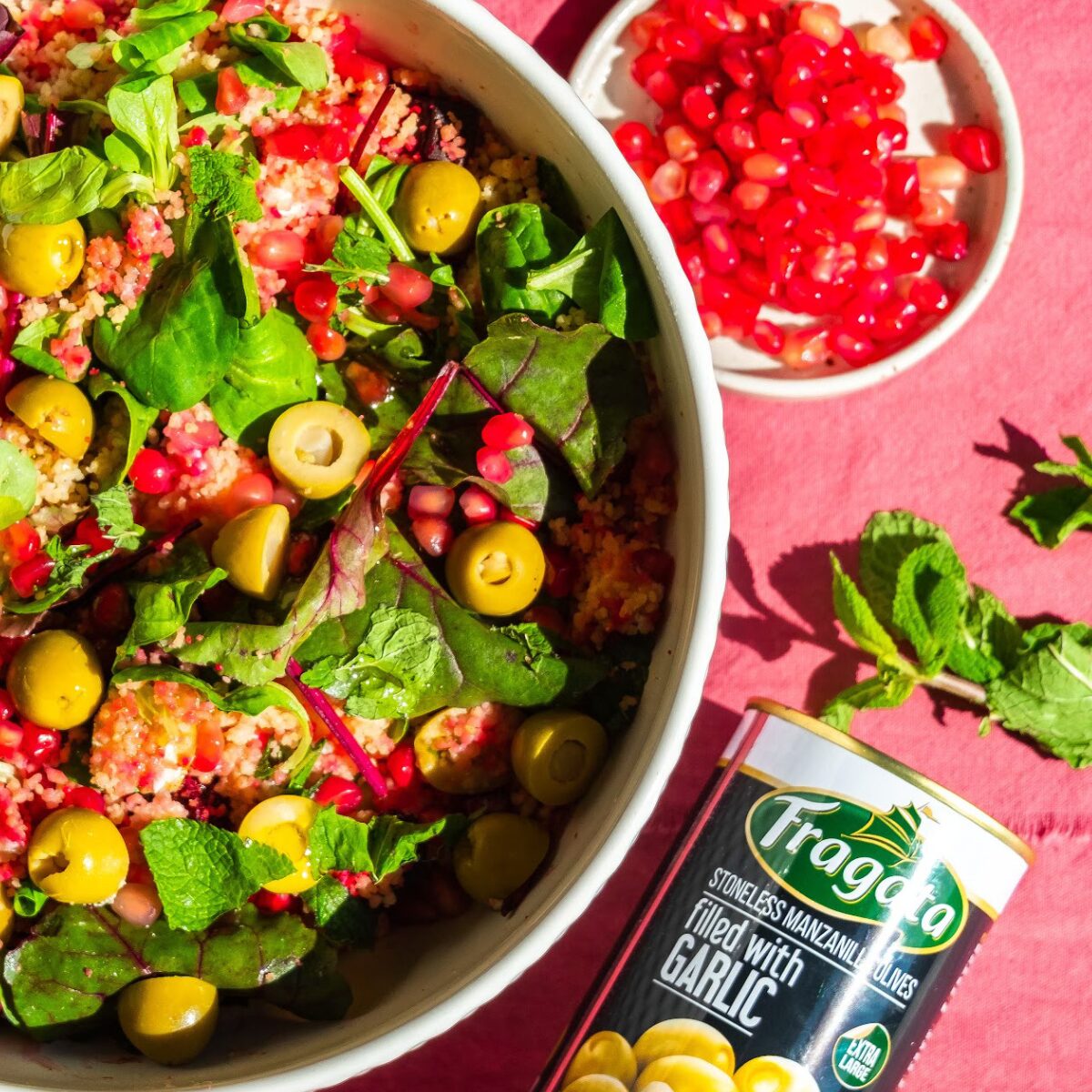 Vibrant summer salad